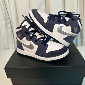 Toddler Jordan 1 High CO.JP Midnight Navy Size 10C